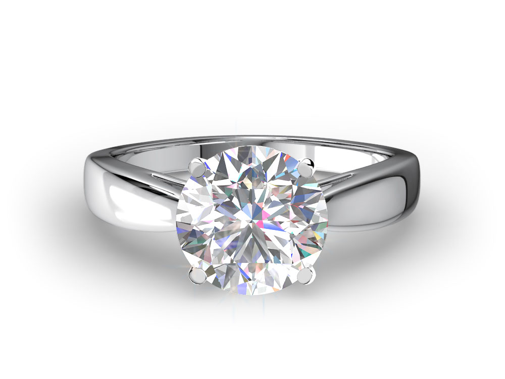 Nova Solitaire Diamond Engagement Ring Setting